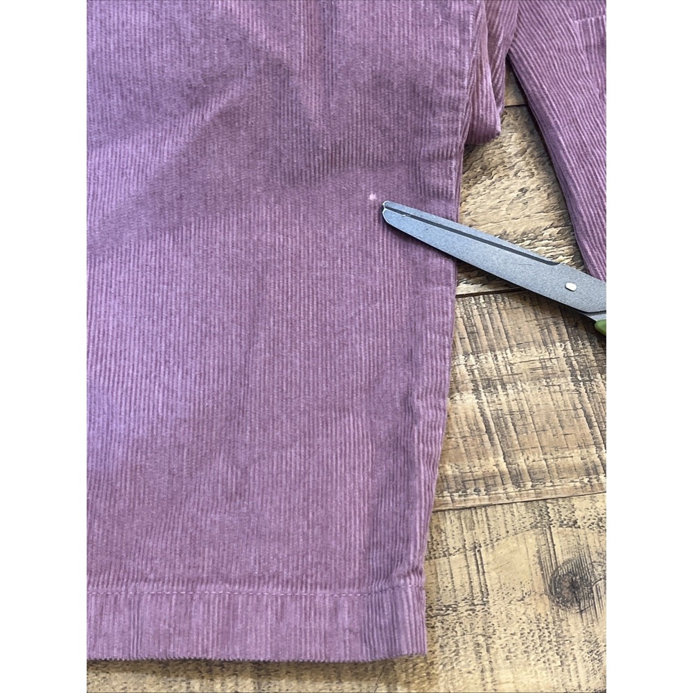 BDG Urban Outfitters Jeans Women 32 (34)Baggy High Rise Corduroy Light Plum Flaw - Picture 5 of 12